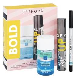 Sephora Collection Bold Eye Set Eye Set - Mascara Size Up, Crayon Contour 12H, Démaquillant Waterproof von SEPHORA
