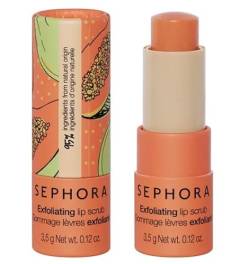 Sephora Moisturising Lip Balm Exfpliating Lip Scrub Papaya von SEPHORA