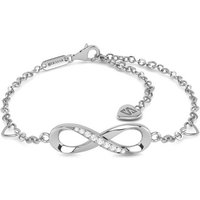 SERASAR Silberarmband Damenarmband aus Sterlingsilber "Infinity" (Klassisch, elegant, casual, 1-tlg), Infinity Sign Armband für Damen 925 Sterling Silber mit 18k Echtvergoldung von SERASAR