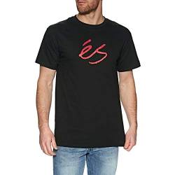 eS Scrip Mid Short Sleeve T-Shirt Medium Black von SES Creative