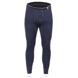 SES Thermounterhose Herren Lang 4XL Marine aus 75% Baumwolle & 25% Polyester/atmungsaktive Unterhosen Männer lang/Thermo Winter Unterwäsche Herren für Wärme & Komfort von SES