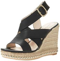 SEVEN DIALS Damen Somerset Espadrilles, schwarz, 37 EU von SEVEN DIALS