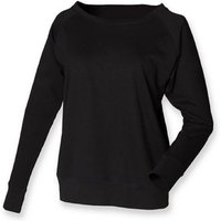 SF Women Sweatshirt modischer Damen Slounge Sweater für Frauen und Mädchen mit weitem Ausschnitt von SF Women