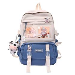 SFAOUNNY Student Kawaii Rucksäcke für Teenager-Mädchen,Mode süße Büchertasche, ausgefallene High School Taschen für Teenager von SFAOUNNY