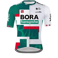 SGCIKER 2022 Herren World Tour Team Bora TDF Radtrikot, kurzärmliges atmungsaktives Radtrikot MTB-Fahrrad Bekleidungs Hemd (2XL) von SGCIKER