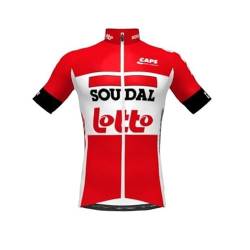 SGCIKER 2022 Herren World Tour Team LOTTO SOUDAL Radtrikot, kurzärmliges atmungsaktives Radtrikot MTB-Fahrrad Bekleidungs Hemd (M) von SGCIKER