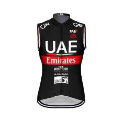 SGCIKER 2023 pro team UAE Windjacke Weste Windjacke Herren Fahrrad bekleidung, MTB Windstopper Radsport weste (L) von SGCIKER