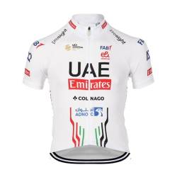 SGCIKER 2024 Herren World Tour Team UAE Radtrikot, kurzärmliges atmungsaktives Radtrikot MTB-Fahrrad Bekleidungs Hemd (M) von SGCIKER