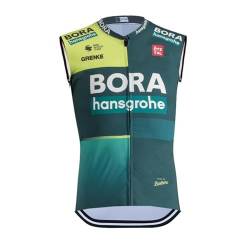 SGCIKER 2024 pro team BORA Windjacke Weste Windjacke Herren Fahrrad bekleidung, MTB Windstopper Radsport weste (S) von SGCIKER