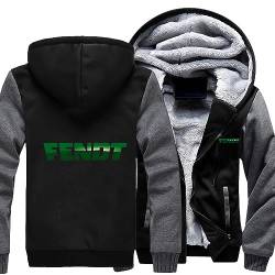 SHAMMA Herren Hoodies für FENDT Fleecejacke Pullover Wintermäntel Warmes Dickes Sweatshirt Sport Heavyweight Hoodie Langarmshirts-D||L von SHAMMA