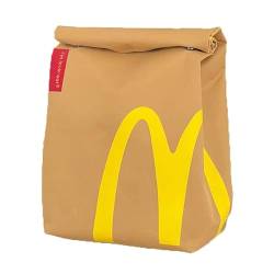 kpop unisex Rucksack im McDonald's Papiertüten Design,aus strapazierfähiger Canvas süßer und lustiger Cartoon Look perfekt als Schul-/Handtasche. von SHANDADDY