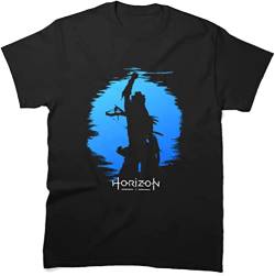 Horizon Forbidden West T-T-Shirts Hemden for Holiday Father's Mother's Day T-T-Shirts Hemden(X-Large) von SHANGPIN
