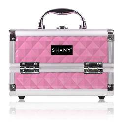 SHANY Cosmetics Make-up-Koffer mit Spiegel, Pink von SHANY
