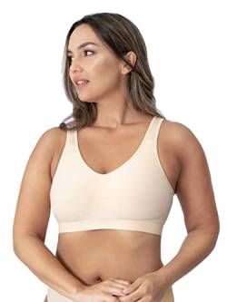 SHAPERMINT Kompressions-BH mit hoher Stützkraft für Damen, Größe S bis Übergröße, Alltag, Bewegung und bietet Rückenunterstützung, Hautfarben, XX-Large von SHAPERMINT