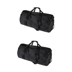 2st Faltbare Reisetasche Einfache Handtasche Trainingstasche Handtasche Zur Aufbewahrung Übergroße Reisetasche Bequeme Handtasche Seesack Sporttasche Polyester Camping Mann von SHERCHPRY