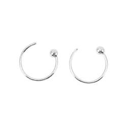 SHERCHPRY 1 Paar Ohrringe Aus S999 Sterlingsilber Mädchen Ohrringe Ohrstecker Für Damen Ohrschmuck Schicke Ohrringe Ohrzubehör Damen Ohrringe Ohrstecker von SHERCHPRY