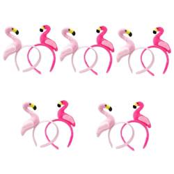 SHERCHPRY 10 Stk Flamingo-Stirnband halloween haarschmuck halloween hair accessories Tiere Haarschmuck für Damen Cartoon-Haarband niedlich Kopfbedeckung Hawaii schmücken Haarring Plüsch von SHERCHPRY