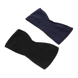 SHERCHPRY 2St Sport Stirnband ohrenwärmer stirnband sport ohrwaermer headband sport Polar Fleece Stirnband sportzubehör ohropacks Tab Ohrenschützer Sporttasche Männer und Frauen Polarfleece von SHERCHPRY