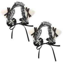 SHERCHPRY Bandana Stirnband Schleife Stirnband Haarschmuck Partybedarf Süss Stoff Make-up-Haarband von SHERCHPRY