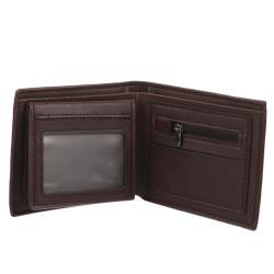 SHERCHPRY Leather Wallet for Men ledergeldbörsen für männer Herren Vintage Geldbörse tragbare Geldbörse l'oder Herren Geldbörse tragbare Brieftasche Unternehmen ID-Paket von SHERCHPRY