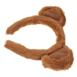 SHERCHPRY kinder haarreif Flauschige Haarbänder im Cartoon- Halloweenkostüm Kostüme für Erwachsene Bärenohren Stirnband für Erwachsene Halloween-Stirnbänder Erwachsener Haarschmuck von SHERCHPRY