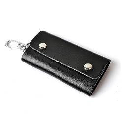 SHERCHPRY schlüsseltasche Brieftasche für Autoschlüssel Schlüsseletui aus Leder Schlüsselbehälter Haushalt Schlüsselbox Container Männer und Frauen von SHERCHPRY