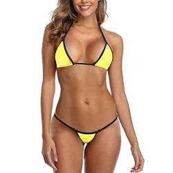 SHERRYLO Micro Bikini Triangle Top Badebekleidung Damen Thong Badeanzug von SHERRYLO