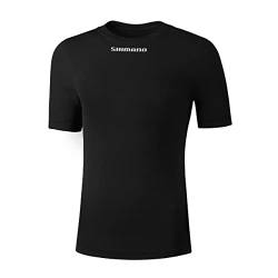 SHIMANO Unisex Vertex S.s. Basisschicht T-Shirt, Mehrfarbig (Mehrfarbig), S-M von SHIMANO