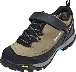 Shimano Erwachsene Fahrradschuhe XM Radschuhe SH-XM7 SPD Versenkt Gore Tex Vibram, Grau, 43 EU von SHIMANO