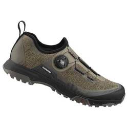 Shimano Unisex Bicycle Shoes SH-ET701 Cycling Shoe, Braun, 38 EU von SHIMANO