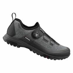 Shimano Unisex Bicycle Shoes SH-ET701 Cycling Shoe, Schwarz, 44 EU von SHIMANO