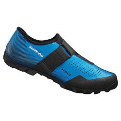 Shimano Unisex Zapatillas SH-MX100 Cycling Shoe, Blau, 42 EU von SHIMANO
