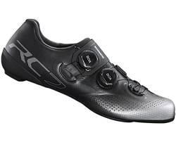 Shimano Unisex Zapatillas SH-RC702 Cycling Shoe, Schwarz, 42.5 EU von SHIMANO