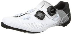 Shimano Unisex Zapatillas SH-RC702 Cycling Shoe, Weiß, 41 EU von SHIMANO