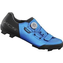 Shimano Unisex Zapatillas SH-XC502 Cycling Shoe, Blau, 39 EU von SHIMANO
