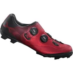 Shimano Unisex Zapatillas SH-XC702 Cycling Shoe, Rot, 46 EU von SHIMANO