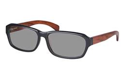 SHINU Polarisierte Kurzsichtig Sonnenbrille fuer Maenner und Frauen vollrand Rahmen Fahren sonnenbrille 100% UV Blockieren-F0105(gloss black-grey lens myopia 1.50) von SHINU
