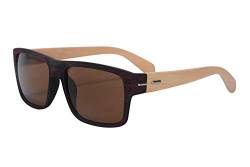 SHINU Polarisierte Sonnenbrille zum Herren Damen Myopie Brille UV400 Schutz Leicht Square Sonne Brille -PSG71012(C4,polarisierte Myopie 1.00) von SHINU