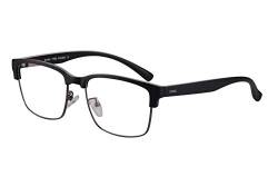 SHINU Progressiv Mehrere Fokus Lesebrille Herren TR90 Rahmen Multifokal Leser Multi Fokus Nein Linie Brille-HJF018(C20,anti-blau oben 1.75 Nieder 3.50) von SHINU