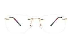 SHINU Randlose Brille Anti Blue Light Brille Sleep Better Eyewear-ANB31317 von SHINU