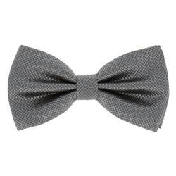 SHIPITNOW Männer Fliege Anthrazitgrau - Charcoal grey Anthrazitgraue Herren Fliege - 20 farben - Dunkelgraue Fliege Für Hochzeit, Party von SHIPITNOW