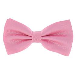 SHIPITNOW Männer Fliege Rosa - Pink Herren Fliege - 20 farben - Für Hochzeit, Party von SHIPITNOW