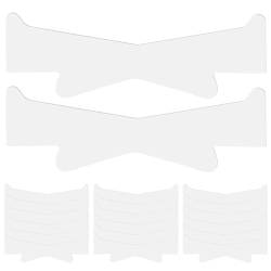Halsliftband 20pcs elastische atmungsaktive Nackenstreifen Selbstklebbares Nackenband tragbares, schweißsicheres wiederverwendbares Faltenfalten von SHITOOMFE