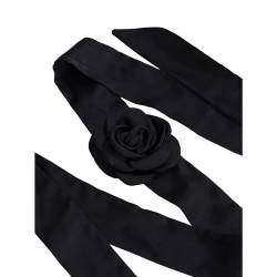 SHOOYIO Halskette mit Blumen-Rosen-Motiv für Bankett/Feste, einfache Rose, Kamelie, Y2K, Mädchen-Halsband für Frauen, Dinner-Party von SHOOYIO
