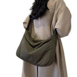 SHOOYIO Stilvolle und praktische Nylon-Umhängetasche für Damen, Crossbody-Tasche mit verstellbarem Riemen von SHOOYIO