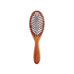 Kamm Haarbürste Natur Holz Entwirrungsbürste Haar Kopfhaut Massagekamm Luftpolster Styling Werkzeuge for Frauen Männer Holzkamm von SHOUKAII