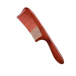 Kamm Haarpflege Haarkämme Sandelholzkämme Mode Haarkämme Unzerbrechlicher Kamm Zuhause Tragbare Kämme for Haarstyling for Männer und Frauen Haarbürste (Color : Brass) von SHOUKAII