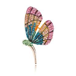 lin Schmetterlings-Brosche – weibliche Anstecknadel, modische weibliche Pullover-Brosche, Mehrzweck-Anstecknadel mit Accessoires, Bekleidungszubehör von SHOUKAII
