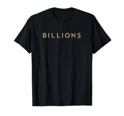 Billions Gold Logo T-Shirt von SHOWTIME