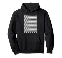 Twin Peaks Black and White Chevron Pullover Hoodie von SHOWTIME